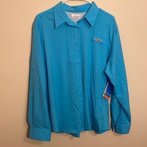 Columbia OMNI-Shade Long Sleeve Shirt Size XL